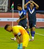 De la Fuente celebra el primero de Vélez, que goléo a Unión.