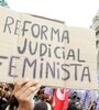 Reforma judicial feminista. (Fuente: Leandro Teysseire)