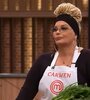 Carmen Barbieri en Masterchef, después de su recuperación del coronavirus.