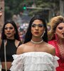 Myth Drag Queen, Tasha West y Juan Camilo Hoyos-Drag Xenti alzaron cuerpos y voces para que el mundo escuche. (Fuente: Fredy Henao)