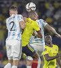 Foyth y una desafortunada actuación ante Colombia (Fuente: NA)