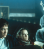 Jake Gyllenhaal, Jena Malone y el conejo en "Donnie Darko" (2001).