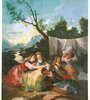 Las lavanderas, obra de Goya