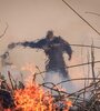 Daño ambiental, a la salud y molestias repetidas causan los incendios a Rosario. (Fuente: Gentileza Carlos Salazar Multisectorial Humedales)