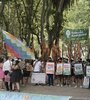 La marcha fue desde la plaza 25 de Mayo hasta la plaza San Martín. (Fuente: Sebastián Joel Vargas)