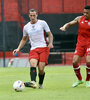 Lema fue uno de los que reapareció en cancha después del covid. (Fuente: Gentileza Prensa Newell´s)