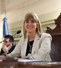 Alejandra Rodenas, vice y presidenta del Senado.