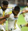 Almada fue otra vez el inesperado goleador de Central (Fuente: Prensa CARC)