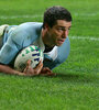 Aramburu había nacido en La Plata y fue campeón en el rugby francés (Fuente: AFP)