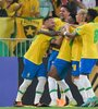 Tras la goleada a Chile, la alegría es toda brasileña (Fuente: AFP)