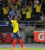 Borja celebra el segundo de Colombia ante Bolivia (Fuente: EFE)