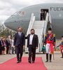 El flamante presidente chileno Gabriel Boric llegó este domingo a la Argentina. 