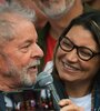 Lula junto a Janja en Curutiba en noviembre de 2019. (Fuente: AFP)