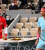 Djokovic y Nadal se cruzaron en la semifinal del año pasado, con victoria del serbio (Fuente: AFP)