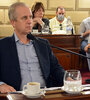 El senador Rabbia, autor del proyecto votado.