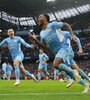 Manchester City y la expectativa de salir finalmente campeón del torneo inglés (Fuente: AFP)