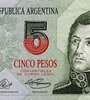 San Martín volvería a los billetes argentinos. El último que ilustró fue el de 5 pesos. 