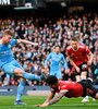 Manchester City-Manchester United, un clásico del mercado especulativo (Fuente: AFP)