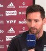 Lionel Messi abrió su corazón para hablar de todos los temas (Fuente: Captura de TV)