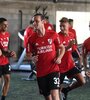 River se entrenó en Ezeiza. (Fuente: Prensa RIver Plate)