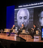 Ante una platea de empresarios y bolsonaristas, Mauricio Macri se mostró junto a Michel Temer.