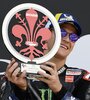 El francés Fabio Quartararo (Yamaha), lidera el campeonato. (Fuente: AFP)