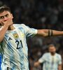 Dybala con la camiseta de la Selección (Fuente: AFP)