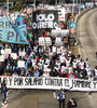 "Hay una situación insostenible en la Argentina", plantearon dirigentes de Unidad Piquetera. (Fuente: AFP)