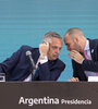 El presidente Alberto Fernández y su ministro de Economía, Martín Guzmán. (Fuente: NA)