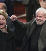 Lula, en campaña con la expresidenta Dilma Rousseff (izq.) (Fuente: AFP)