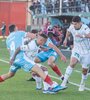 El partido casi no tuvo ocasiones de peligro frente a los arcos (Fuente: Prensa Banfield)