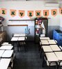 "Bienvenides", el saludo inclusivo en un aula primaria (Fuente: Leandro Teysseire)