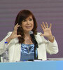 Vicepresidenta Cristina Fernández de Kirchner. (Fuente: Leandro Teysseire)