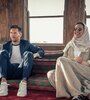 Messi en Arabia Saudita junto a la princesa Haifa Mohammed Al- Saud (Fuente: Twitter)