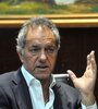 "Por servicio", dice Daniel Scioli que asumió este cargo.   (Fuente: Enrique García Medina)