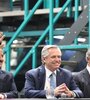 Alberto Fernández, Daniel Scioli y el gobernador de La Rioja, Ricardo Quintela (Fuente: Télam)