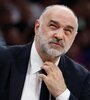 Pablo Laso es una figura histórica para el básquetbol del Real Madrid (Fuente: EFE)