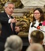 El presidente Alberto Fernández y la ministra Silvina Batakis, quien asumió en lugar de Martín Guzmán. (Fuente: Télam)