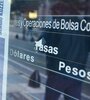 La plaza financiera estuvo poco activa porque los bancos evitaban tomar operaciones. (Fuente: Sandra Cartasso)