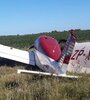 La avioneta aterrizó en un campo en la zona de San Justo en 2020.