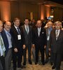 El ministro del Interior junto a los ceos