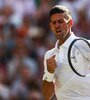 Djokovic festeja con euforia el triunfo ante Norrie