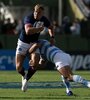 Los Pumas no tuvieron una defensa sólida como en el test match pasado (Fuente: AFP)