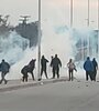 La agresión de la barra de Alem a la barra de Luján. (Fuente: Captura de vídeo )