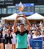 Fracisco Cerúndolo logró su primer título ATP en Suecia. (Fuente: @atptour)