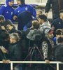 Los hinchas de Vélez fueron a buscar a los simpatizantes de Talleres (Fuente: Fotobaires)