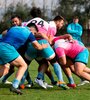 El entrenamiento de Argentina (Fuente: Prensa Los Pumas)