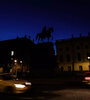 na imagen de Berlín poco iluminada. Esta es una de las medidas que se han tomado para ahorrar energía. (Fuente: AFP)