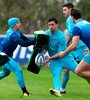 Los Pumas se entrenaron pensando en Australia. (Fuente: Prensa Los Pumas)