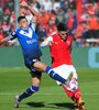 El Rojo lo ganaba en su casa, pero el Fortín igualó sobre el final (Fuente: Fotobaires)